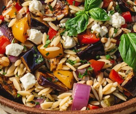 Ina Garten Orzo with Roasted Vegetables