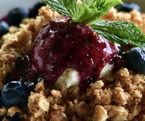 Martha Stewart Blueberry Crisp