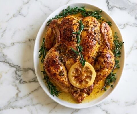 Martha Stewart Roast Chicken