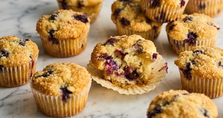 martha stewart blueberry muffins