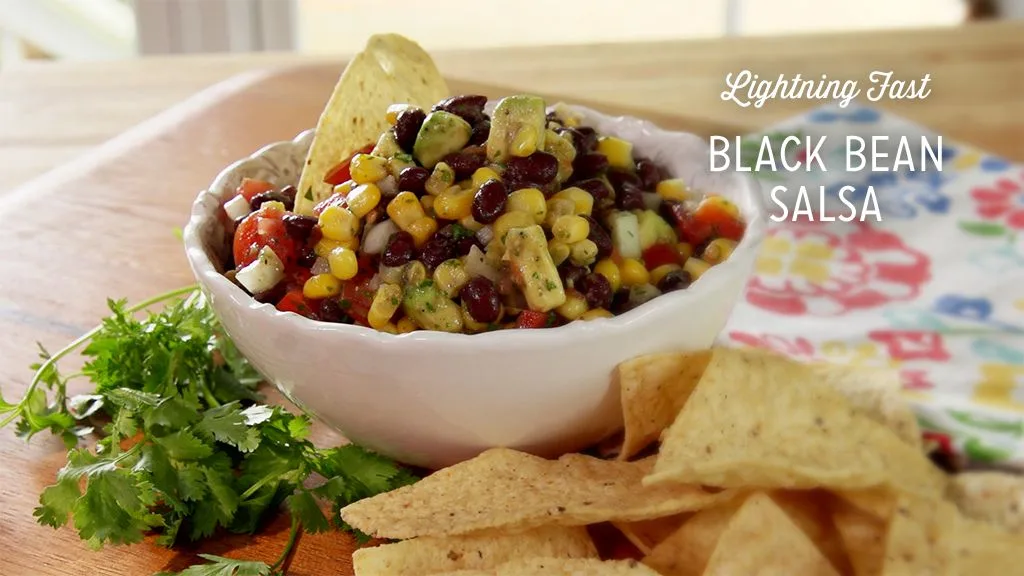 Paula Deen Black Bean Salsa