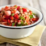 Paula Deen Roasted Corn, Pepper, and Black Bean Salsa