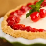 Paula Deen No-Bake Raspberry Swirl Cheesecake