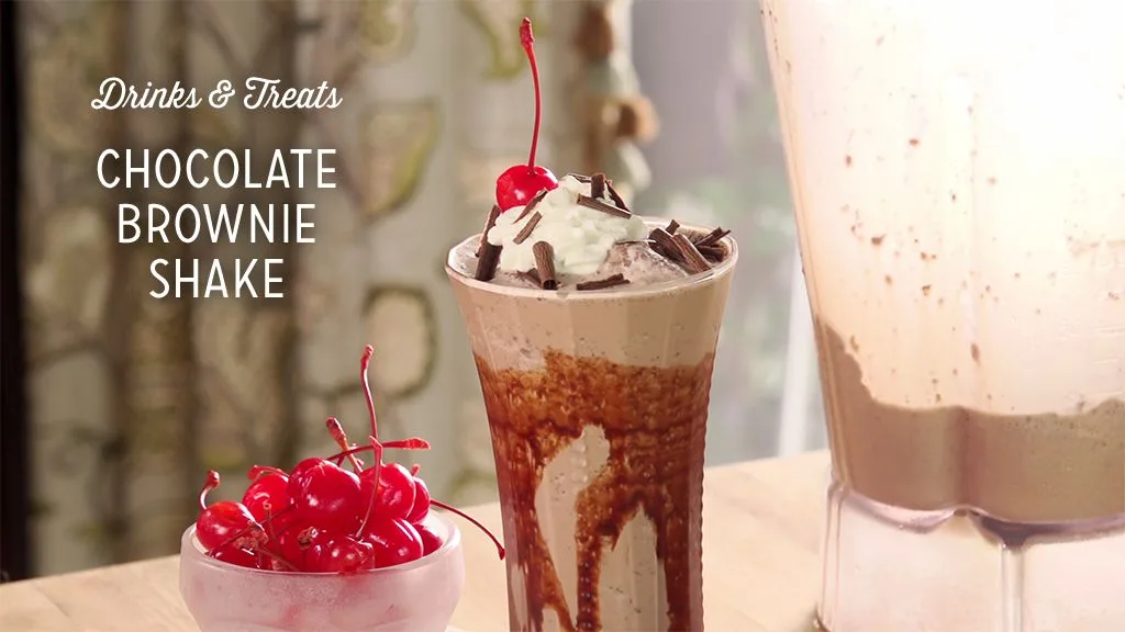 Paula Deen Chocolate Brownie Shake
