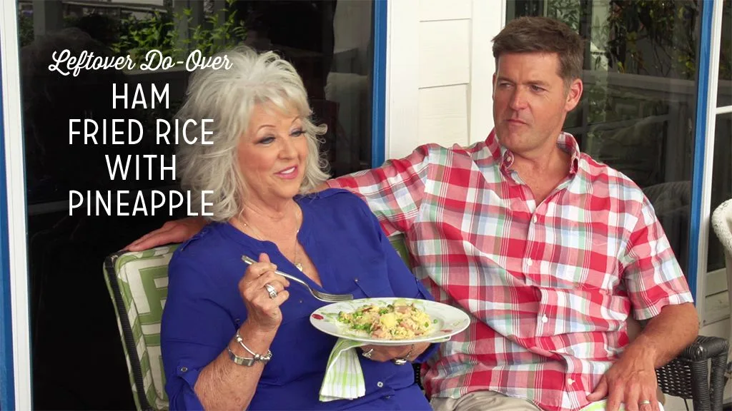Paula Deen Ham Fried Rice With Pineapple