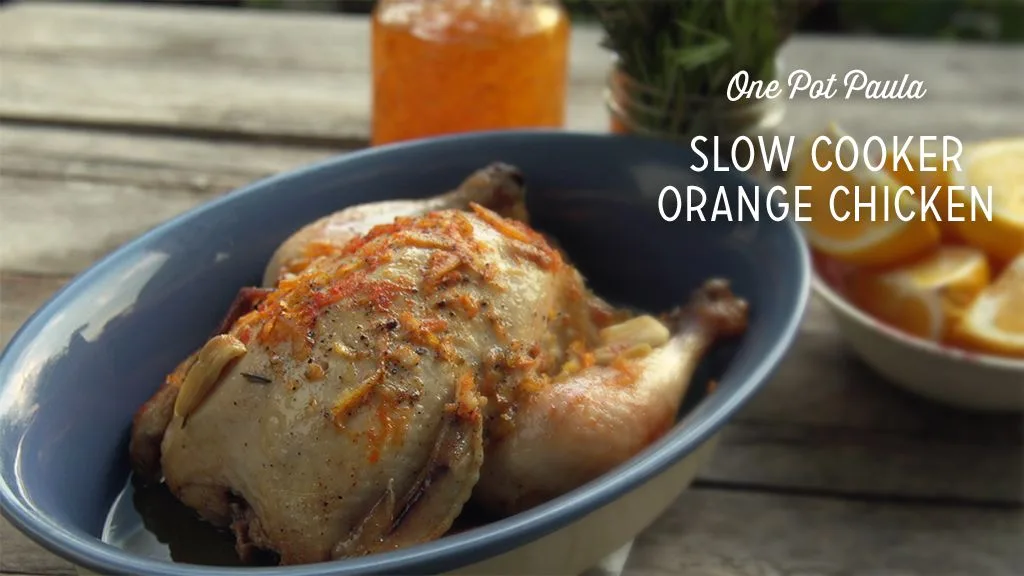 Paula Deen Slow Cooker Orange Chicken